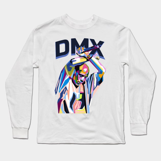 Abstract dmx legend in WPAP Long Sleeve T-Shirt by smd90